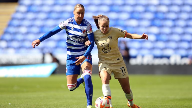 Reading were in the Women's Super League in the 2022/23 season