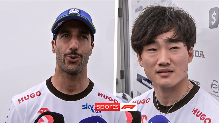 Both RB drivers Daniel Ricciardo and Yuki Tsunoda say they still remain optimistic about their future at Red Bull despite the news Sergio Perez will continue with the team for another two years.