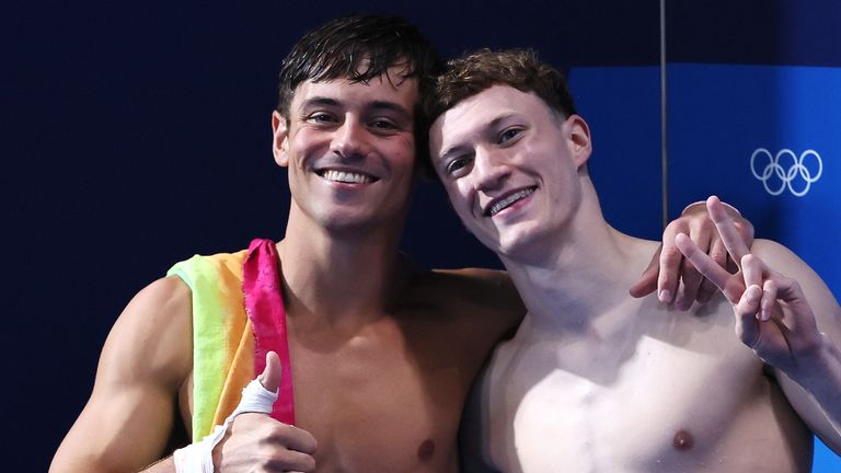 Tom Daley and Noah Williams took home the silver in the 10m synchro diving final at the Paris 2024 Olympics