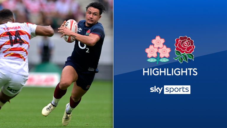 Japan 17-52 England highlights