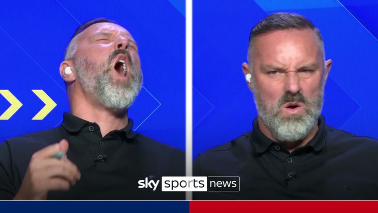  Kris Boyd&#39;s hilarious reactions to Rangers defeat | &#39;Look at the stare!&#39;