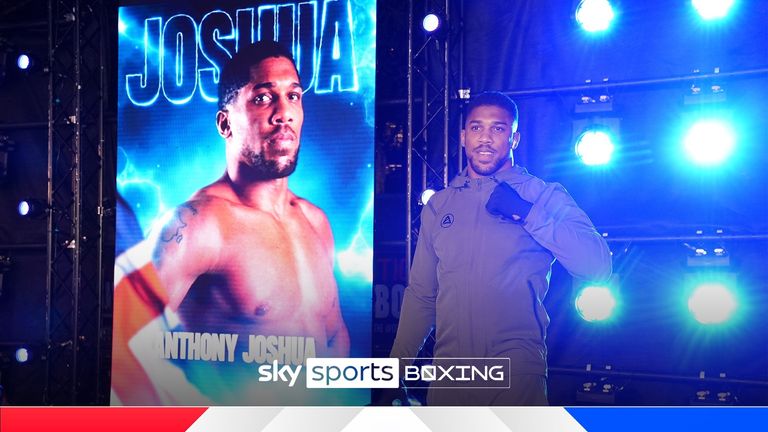 Anthony Joshua shares his thoughts ahead of Saturday&#39;s mega fight against Daniel Dubois.