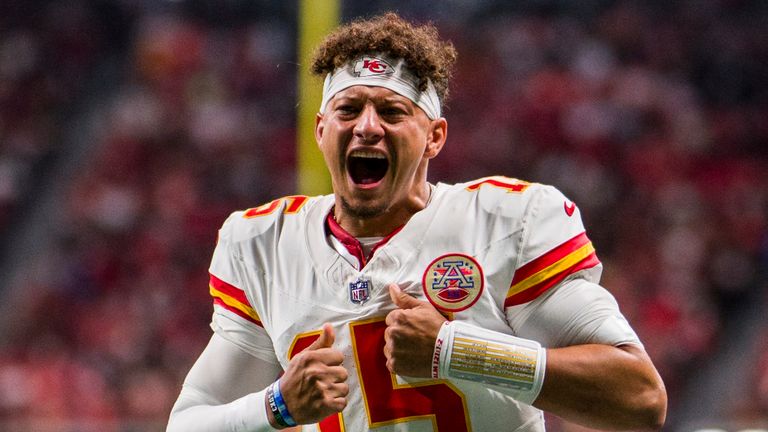 Kansas City Chiefs quarterback Patrick Mahomes